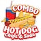 Signmission Hot Dogs Chips & Soda Combo Concession Stand Food Truck, D-24 Hot Dogs Chips & Soda Combo D-DC-24 Hot Dogs Chips And Soda Combo19 - alternate 1